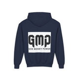 GMP 'God Money Power' Youth Hoodie — Bold Graphic Religious Streetwear
