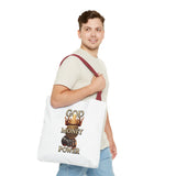 God Money Power Crown Tote Bag — Religious Inspirational Statement Tote