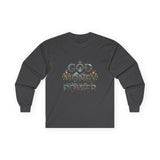 God Money Power Long Sleeve Tee