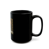 God Money Power Pyramid Black Mug — 11oz/15oz Inspirational Coffee Cup