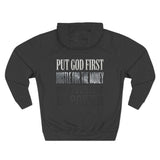 Inspirational Power Hoodie — "Put Yourself In Power" Religious Motivational Sweatshirt