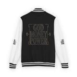 God Money Power Letterman Jacket