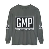 GMP 'God Money Power' Long Sleeve Shirt — Graphic Logo Tee