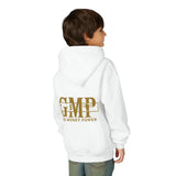 GMP 'God Money Power' Youth Hoodie — Gold Faith & Wealth Logo