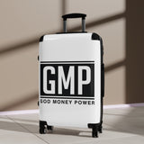 GMP 'God Money Power' Carry-On Suitcase – Bold Travel Luggage
