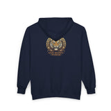 GMP 'God, Money & Power' Lion Emblem Zip Hoodie