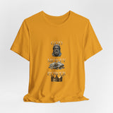 God Money Power- T-Shirt — Stacked Icons Graphic Tee