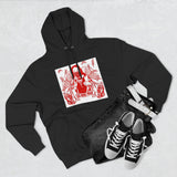 Three-Panel Fleece Hoodie