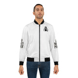 Bomber Jacket — 'Money Power' Bandana Saint Graphic