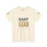 GMP GOD Money Power T-Shirt — Bold Gold Logo Tee