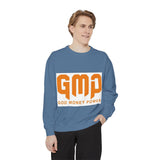 GMP ‘God Money Power’ Sweatshirt — Bold Orange Logo Crewneck