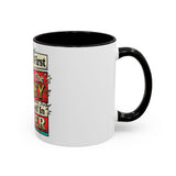Put GOD First Hustle For The MONEY Accent Coffee Mug — Motivational Faith & Success Gift (11/15 oz)