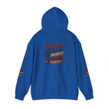 Motivational Hoodie — "Put God First: Hustle for the Money, Put Yourself in Power"