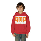 Youth Hoodie — GMP (God Money Power) Bold Orange Logo