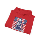 Patriotic Boxer Dog Hoodie — 'God, Money, Power' Americana Pullover
