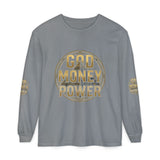 God Money Power Long Sleeve T-Shirt