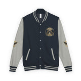 Letterman Jacket — GMP God Money Power Eagle Retro Varsity Jacket