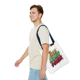 God Money Power Tote Bag — Bold Graphic Faith & Prosperity Statement Tote