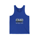 GMP Metallic Logo Tank Top — Industrial Gym & Streetwear Vest