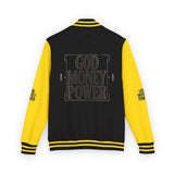 God Money Power Letterman Jacket