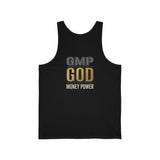 GMP GOD Money Power Tank Top — Motivational Gold Graphic Tank