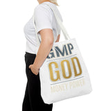 GMP GOD Tote Bag — Money Power Graphic Tote for Ambitious Entrepreneurs