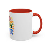 God Money Power Accent Coffee Mug — Inspirational Faith & Prosperity Gift (11/15oz)