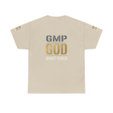GMP GOD Money Power T-Shirt — Bold Gold Logo Tee