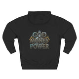 God Money Power Hoodie — Graphic Faith & Hustle Pullover