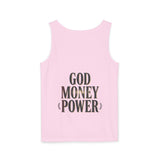 God Money Power Tank Top — GMP Faith & Prosperity Graphic Tank