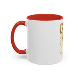 GMP God Money Power Accent Coffee Mug – Gold Tiger Design (11/15oz)