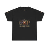 GMP "God Manly Power" Graphic Tee — Bold Logo Cotton Shirt