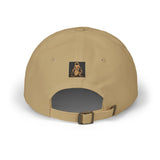 Dad Cap — Vintage Religious Icon Embroidered Hat (Sacred Bones Prayer)