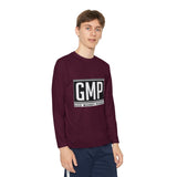 Youth Long Sleeve Tee — GMP "God Money Power" Graphic