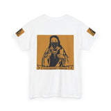 Jesus Bandana Graphic Tee — "God Money Power" Streetwear T-Shirt