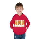 Toddler Hoodie — GMP (God Money Power) Bold Orange Logo