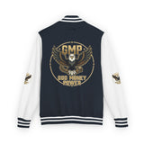 Letterman Jacket — GMP God Money Power Eagle Retro Varsity Jacket
