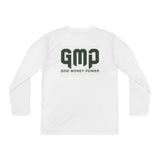 Youth Long Sleeve Tee — GMP "God Money Power" Logo