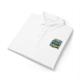 God is My Power Polo Shirt — Faith-Based Graphic Performance Polo