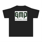 Youth Tee — "GMP (God Money Power)" Graphic Logo Kids Shirt