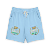 Fleece Sweat Shorts — "GMP GOD Money Power" Graphic Lounge Shorts