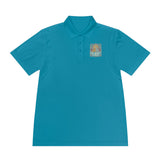 God Money Power Pyramid Polo — Men's Spiritual Graphic Sport Polo
