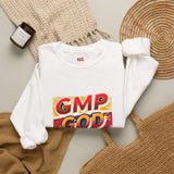 GMP God Money Power Graphic Crewneck Sweatshirt