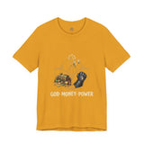 God Money Power Tee — Faith & Prosperity Graphic T-Shirt