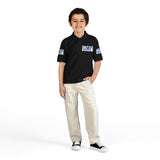 Youth Polo Shirt - 'GMP God Money Power' Logo School Uniform