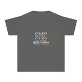 Youth Tee — 'GMP GOD MONEY POWER' Graphic Chest T‑Shirt