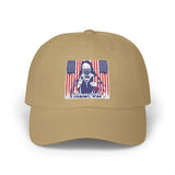 Dad Cap — American Flag Military Veteran Silhouette Hat