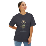 God Money Power Tee — Graphic Oversized Boxy Shirt