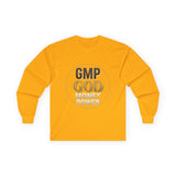 GMP GOD Money Power Long Sleeve Tee — Inspirational Faith & Wealth Shirt