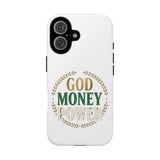 Phone Case — "God Money Power" Inspirational Religious Design